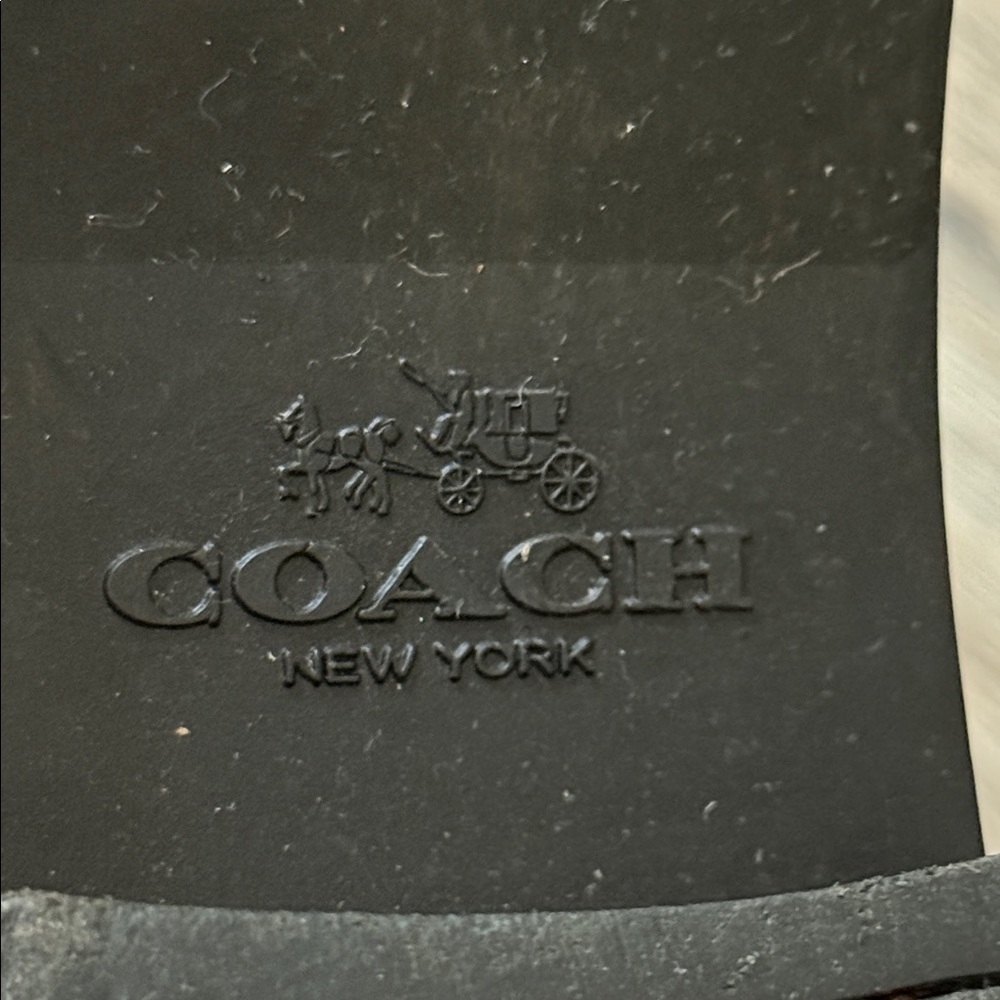 COACH ZANA A9172 Black Women's Boots With Fur - Picture 15 of 16